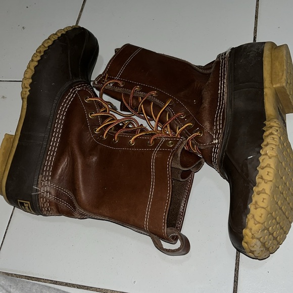 L.L. Bean Brown and Black Rain & Snow Boots main image 5